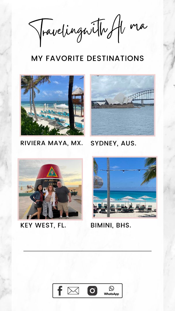 My Favorite Destinations