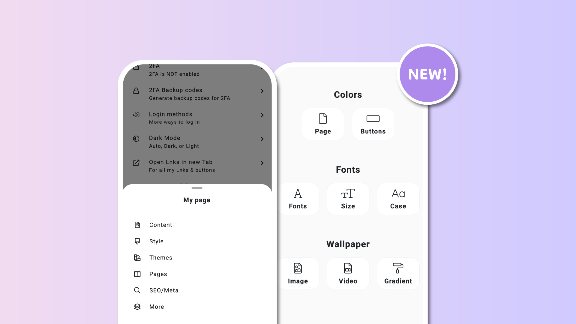 My page, your new creative hub