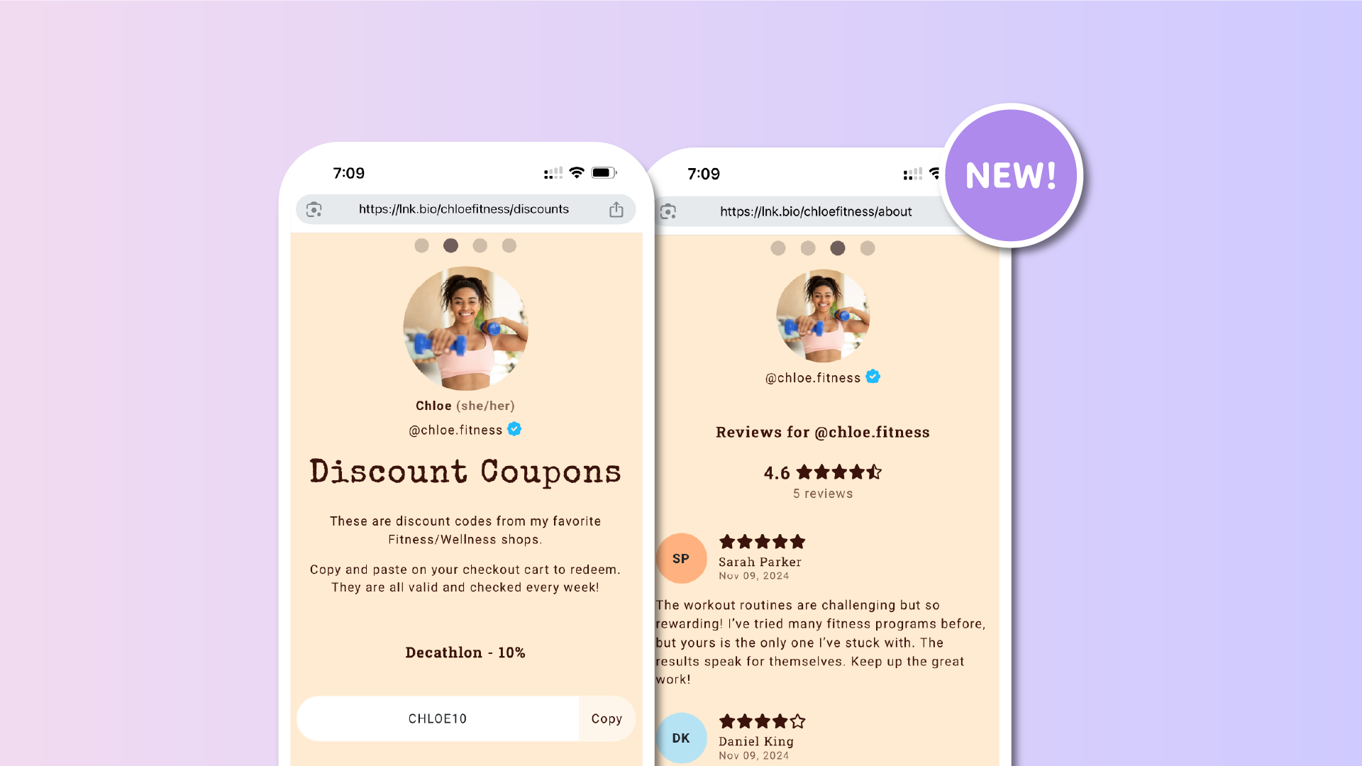 A URL do navegador agora atualiza quando você navega entre páginas.