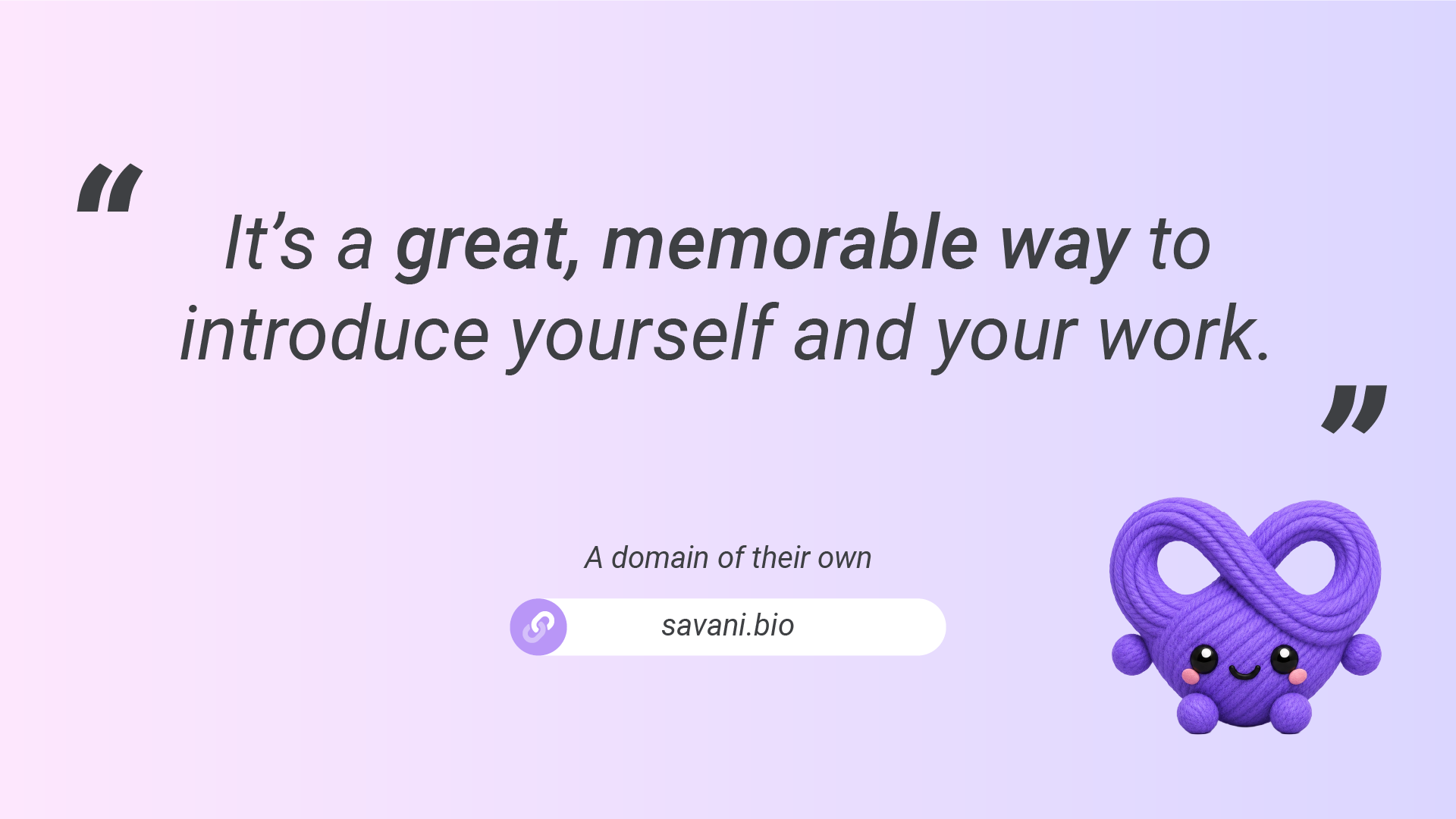Inside savani.bio: one memorable link for a growing scientific career