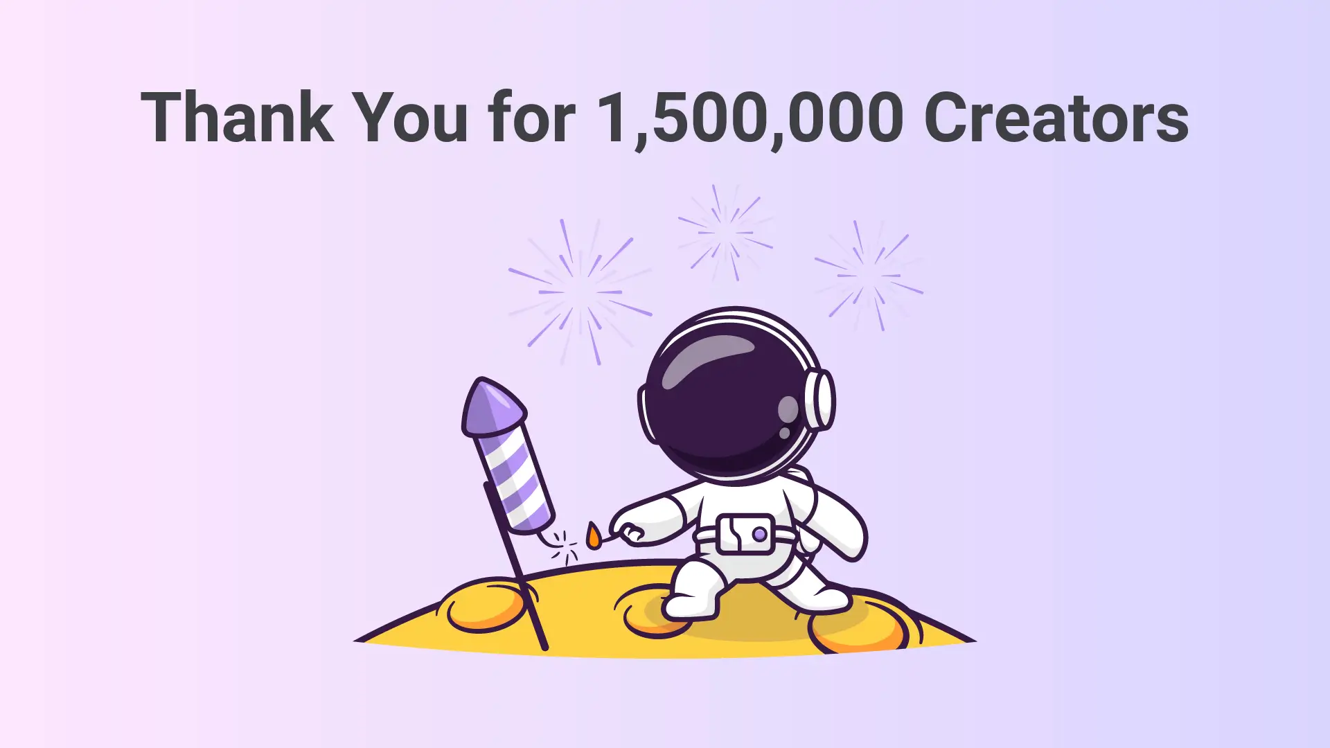 Obrigado a 1.500.000 de Creators no Lnk.Bio ✨