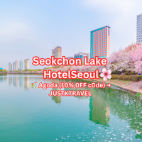 @SeokchonLakeHotelSeoul - Sharing the discount codes some members use.  🏨 Agoda (10% 0FF c0de) → JUSTKTRAVEL   🎟 Klook  (5% 0FF c0de) → JUSTKTRAVEL or JUSTKTRAVEL8KLOOK Profile Picture