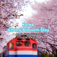 @Cherry Blossom Stay in Korea - Many travelers book hotels on Agoda and activities on Klook for convenience.  Agoda 10% 0FF c0de→ JUSTKTRAVEL  Klook 5% 0FF c0de→ → JUSTKTRAVEL / JUSTKTRAVEL8KLOOK Profile Picture