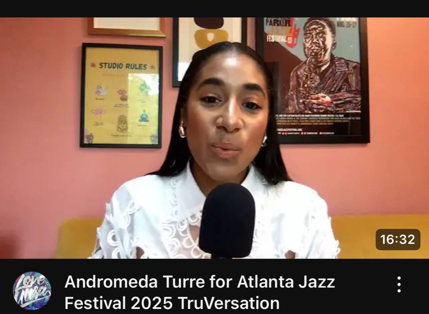 Andromeda Turre TruVersation for Atlanta Jazz Festival 2025