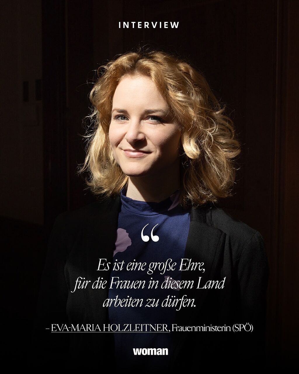 Interview mit Eva-Maria Holzleitner