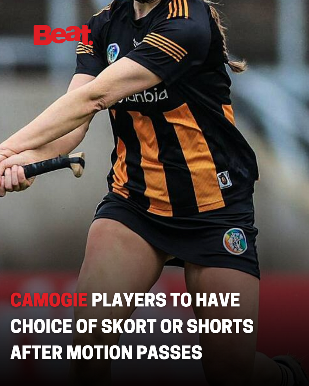 Camogie players will have choice to wear shorts following vote