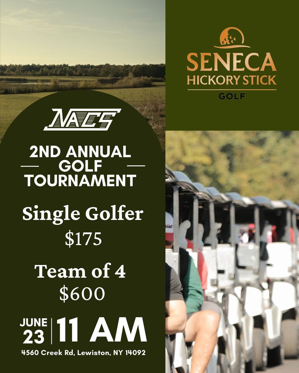 2nd Annual Golf Tournament