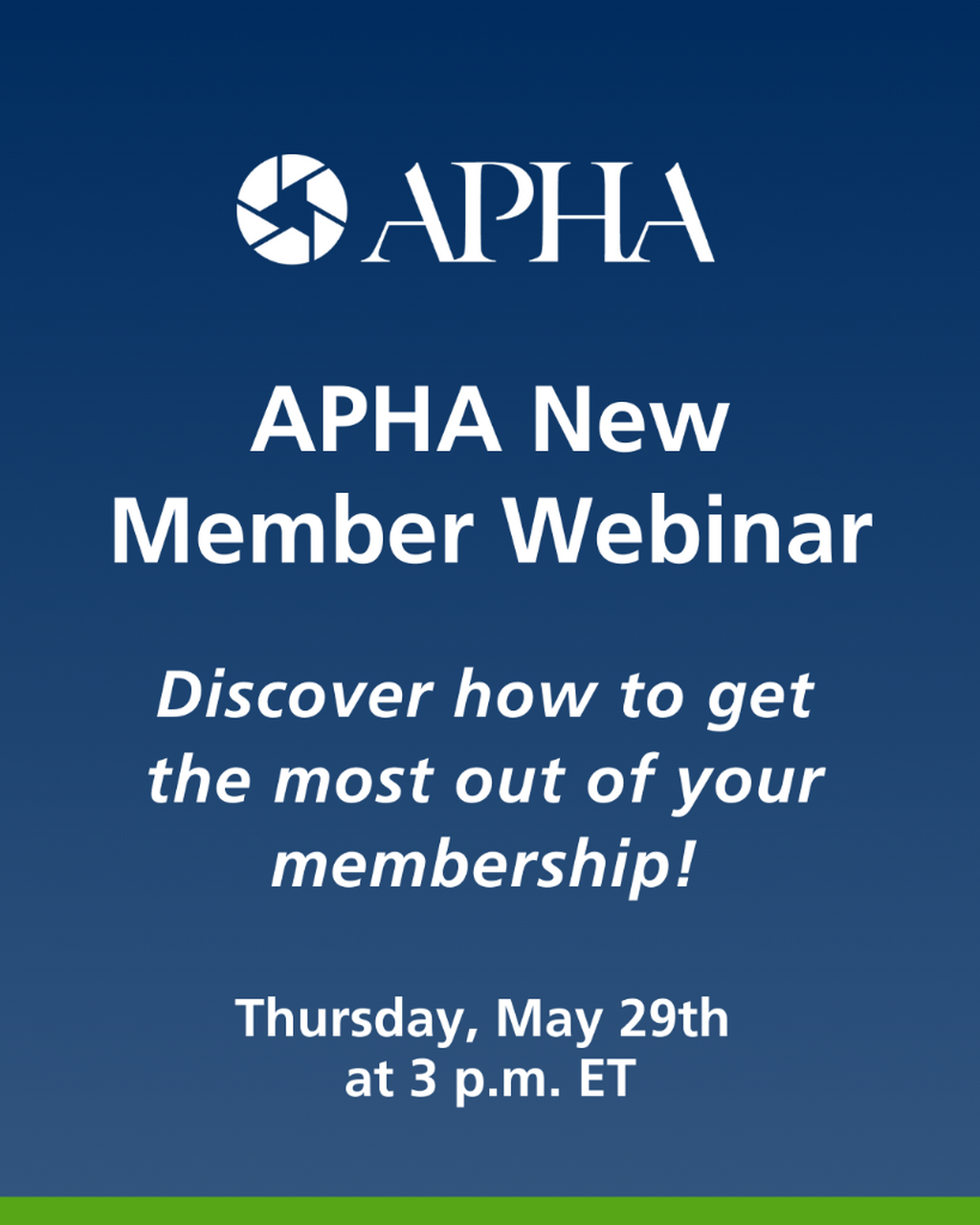 Webinar - New Member Orientation