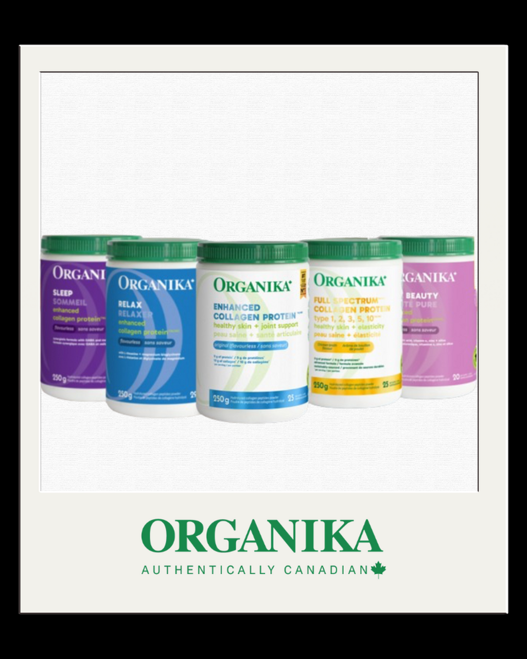 Organika collagen powder supplements wellness electrolytes