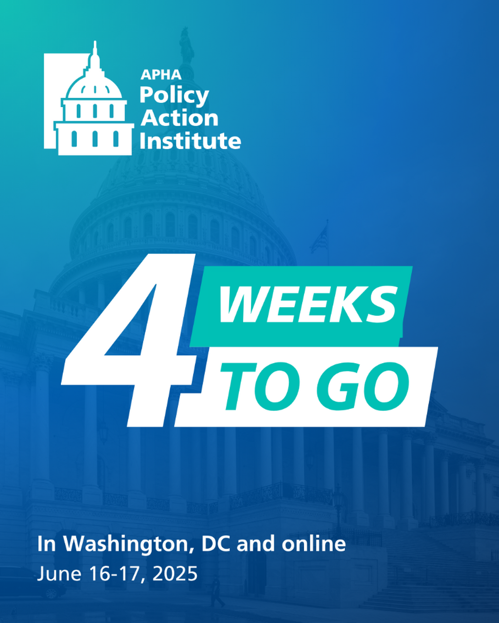 PAI - 4 Weeks to Go!