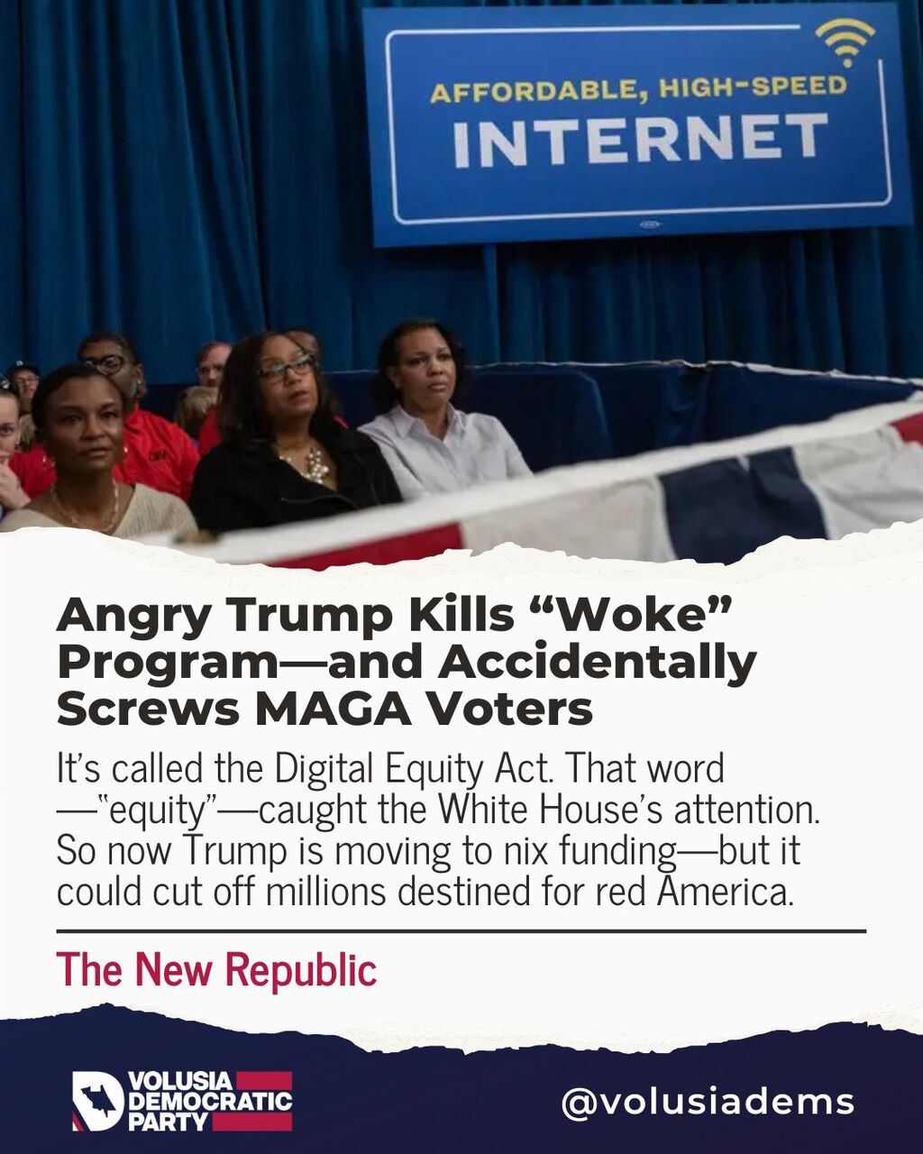 Angry Trump Kills &ldquo;Woke&rdquo; Program&mdash;and Accidentally Screws MAGA Voters