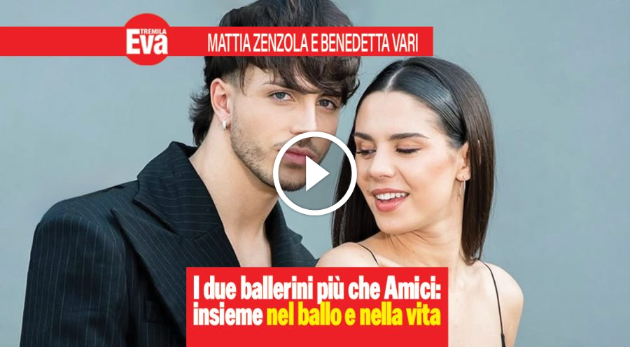 Mattia Zenzola e Benedetta Vari coppia di ballo e di cuore