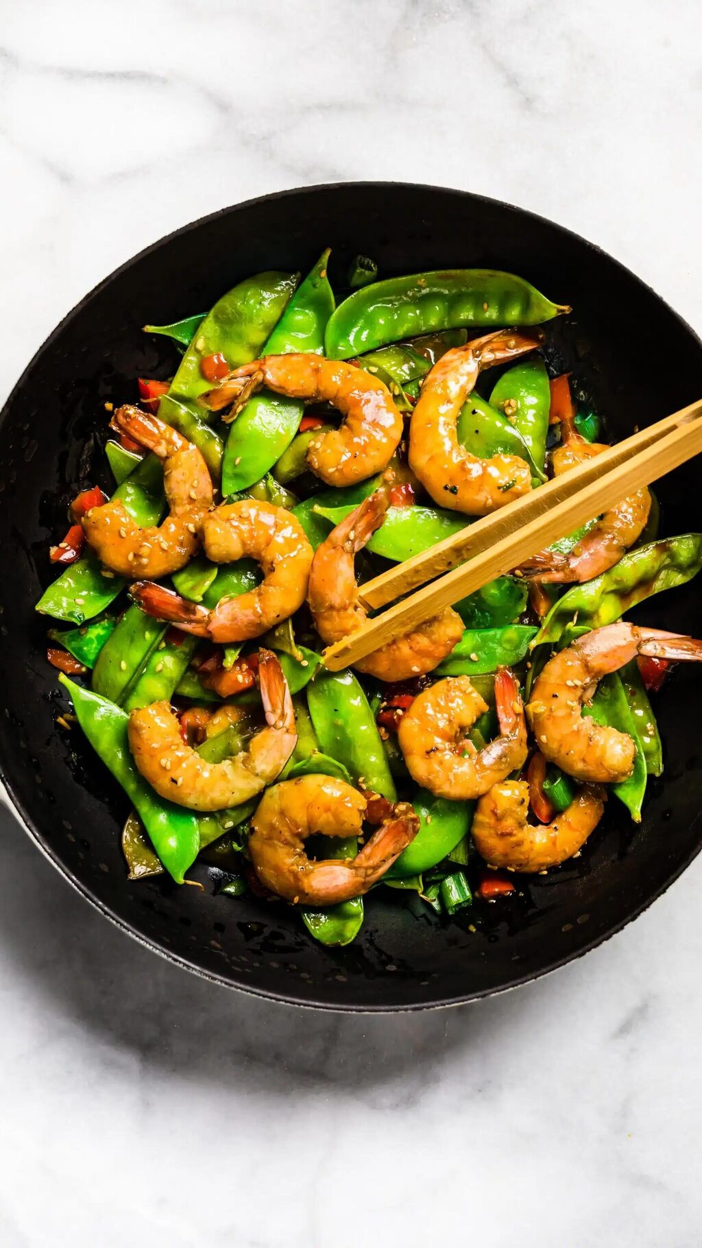 Orange Shrimp Stir Fry