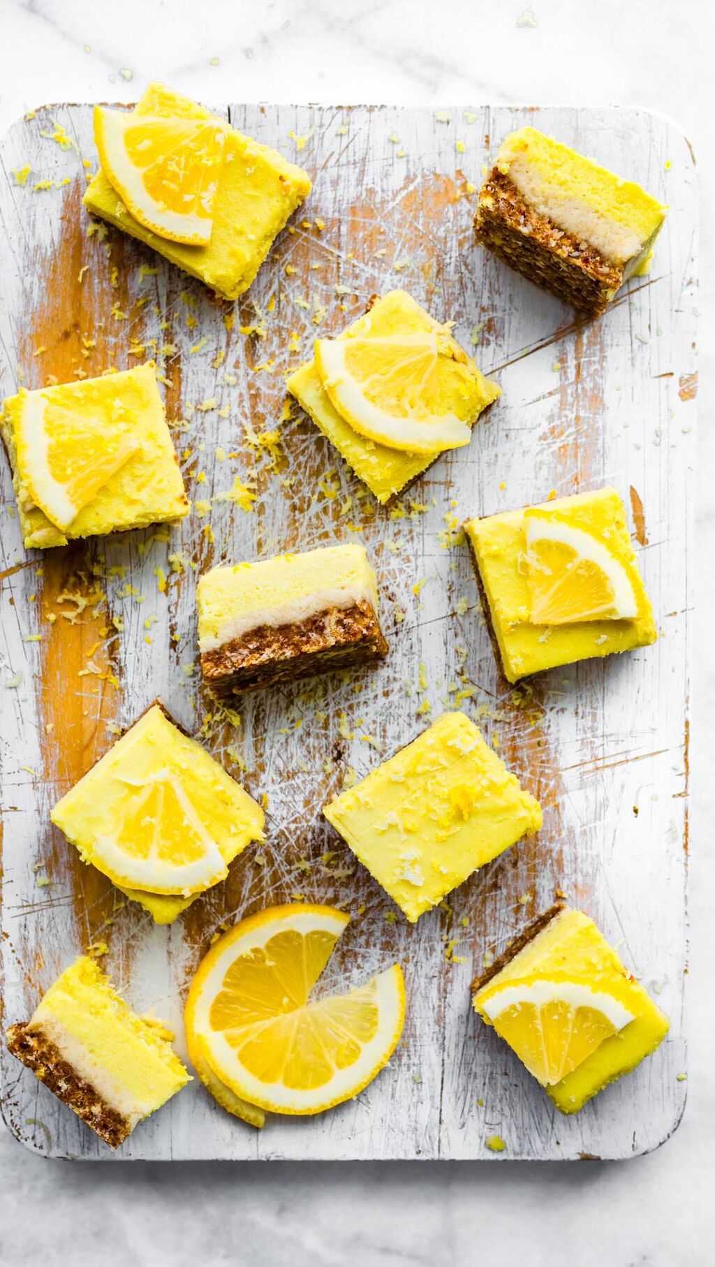 Dairy-Free Lemon Cheesecake Bars