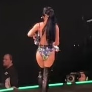 Katy Perry suffers X-rated wardrobe malfunction as her tiny bra bursts open mid performance during latest stop of her tour in Las Vegas | Daily Mail Online