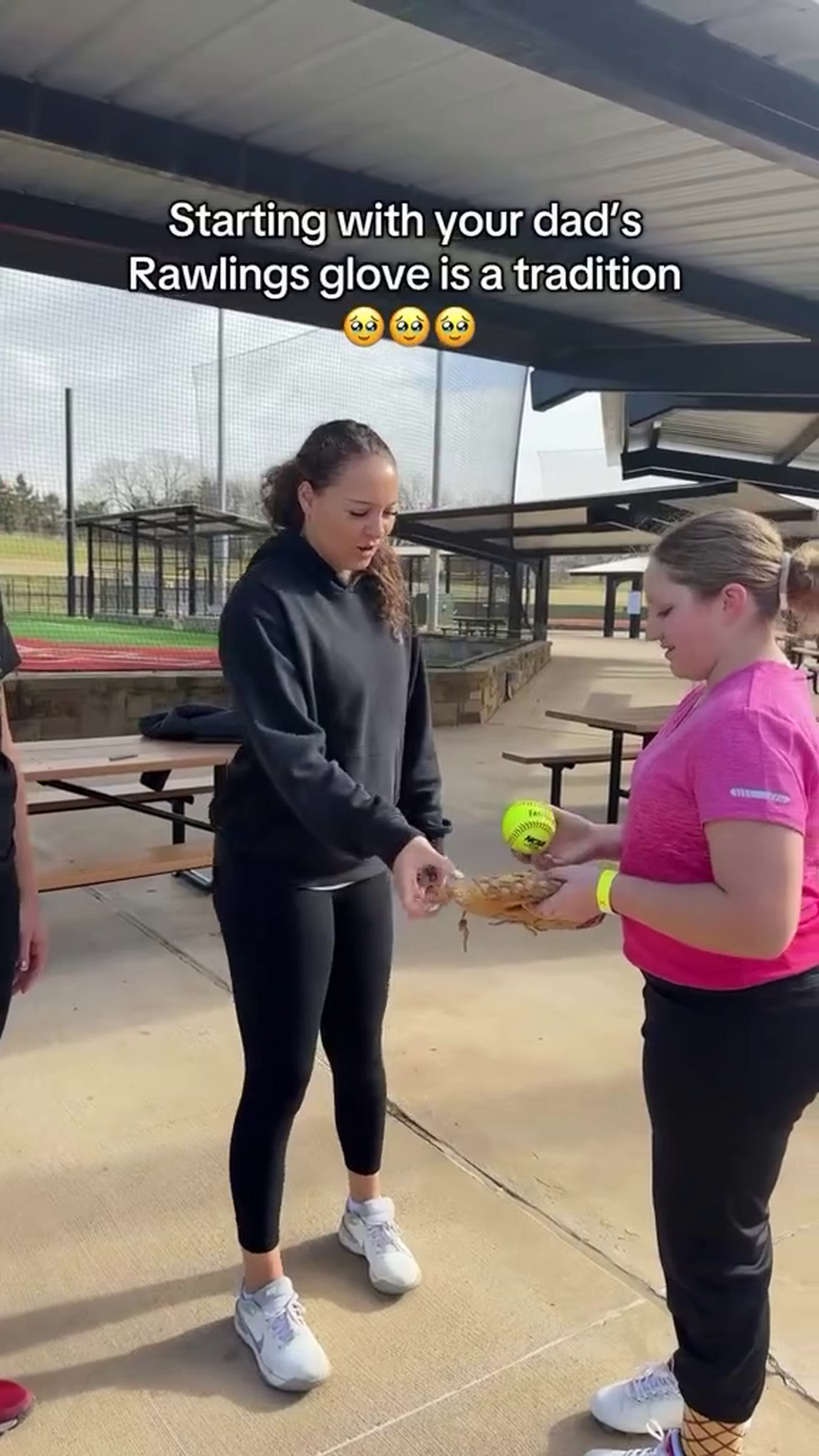 How My Dad's Rawlings Glove Shaped My Love for Softball