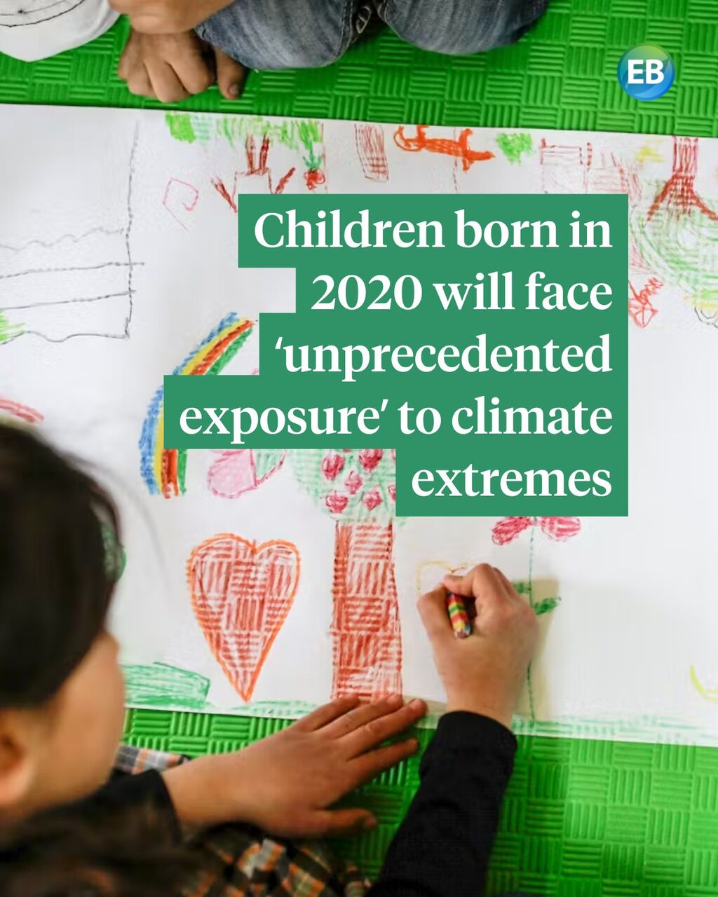 Children born in 2020 will face &lsquo;unprecedented exposure&rsquo; to climate extremes