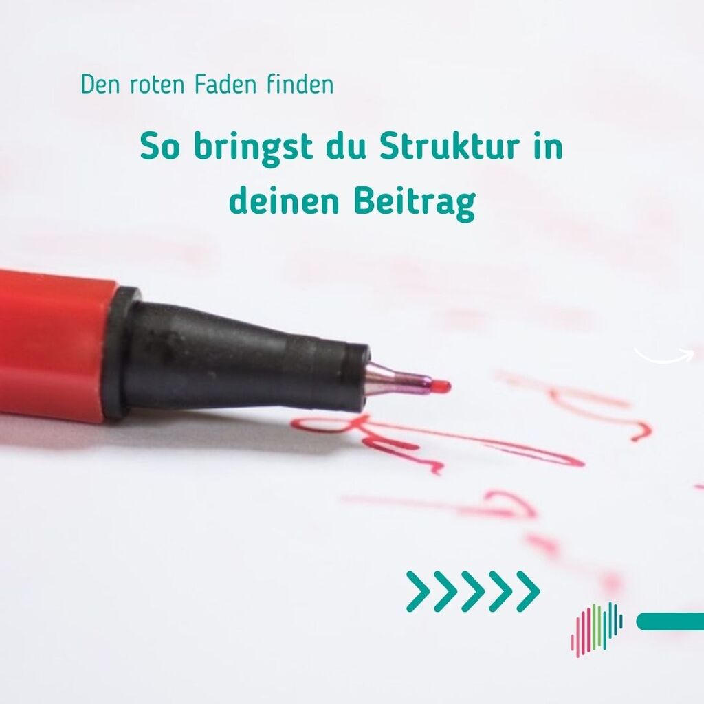 Den roten Faden finden - Wissensartikel