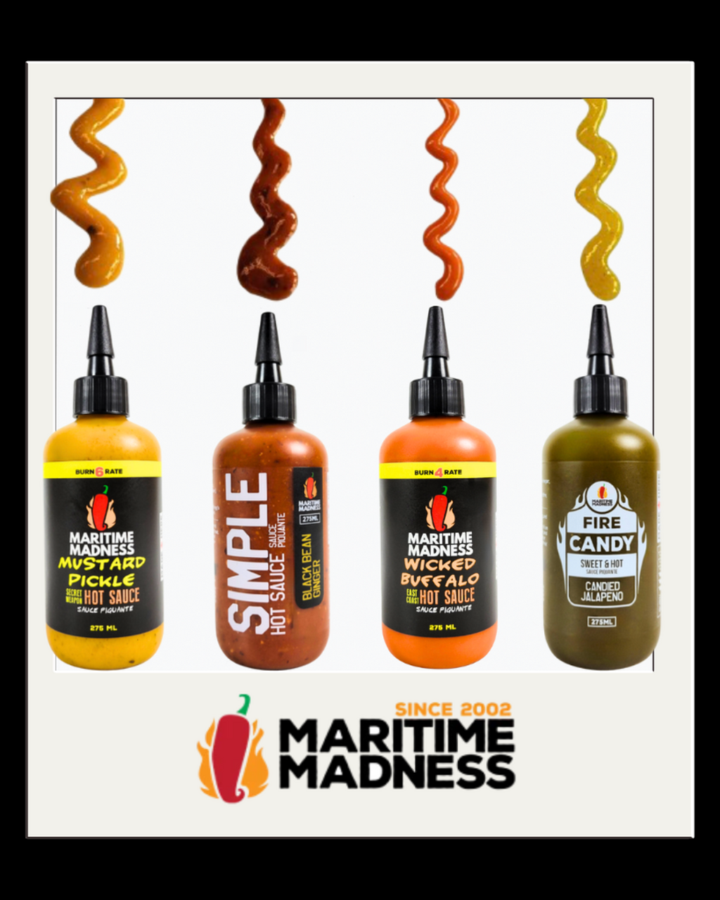 Maritime Madness hot sauce fire candy