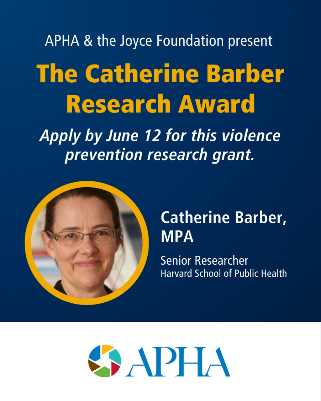 2025 Catherine Barber Research Award
