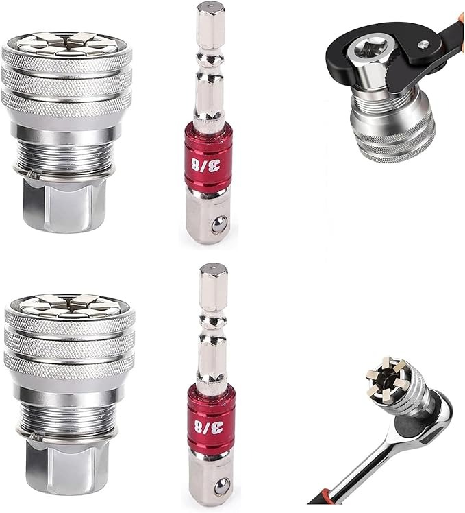 Electric Drill Magic universal socket Adjust 10mm To 19mm,Universal Socket Tool
