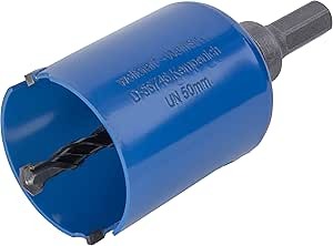 wolfcraft Universal Hole Saw with Mandrel, Pre-Assembled I 3879000