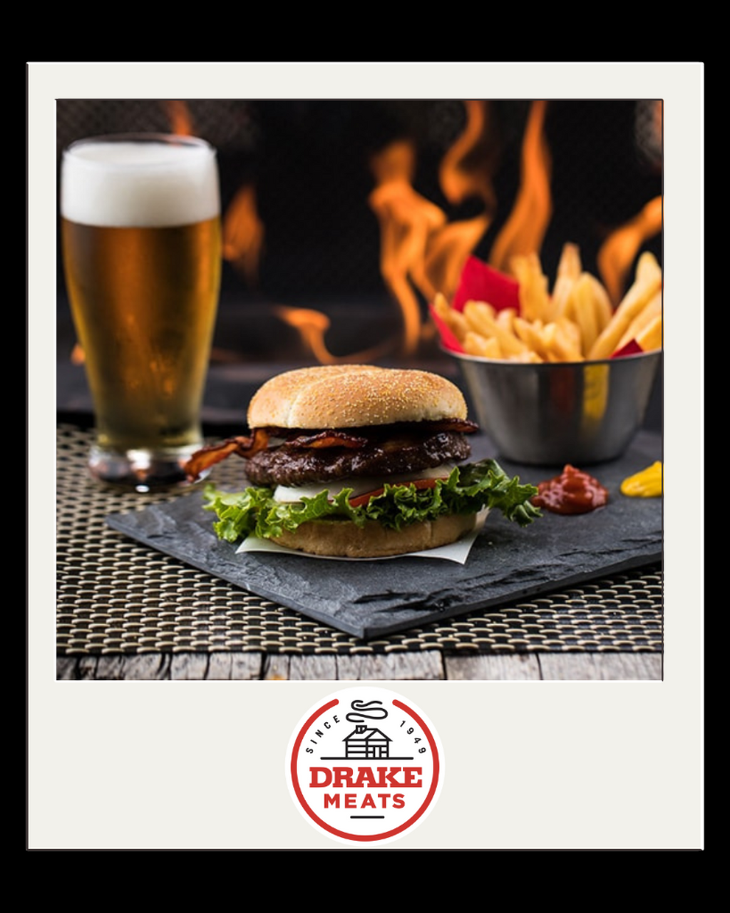Drake Meat Processors, sausage, bacon, smokies, wieners, burgers, deli meats, hams, jerky
