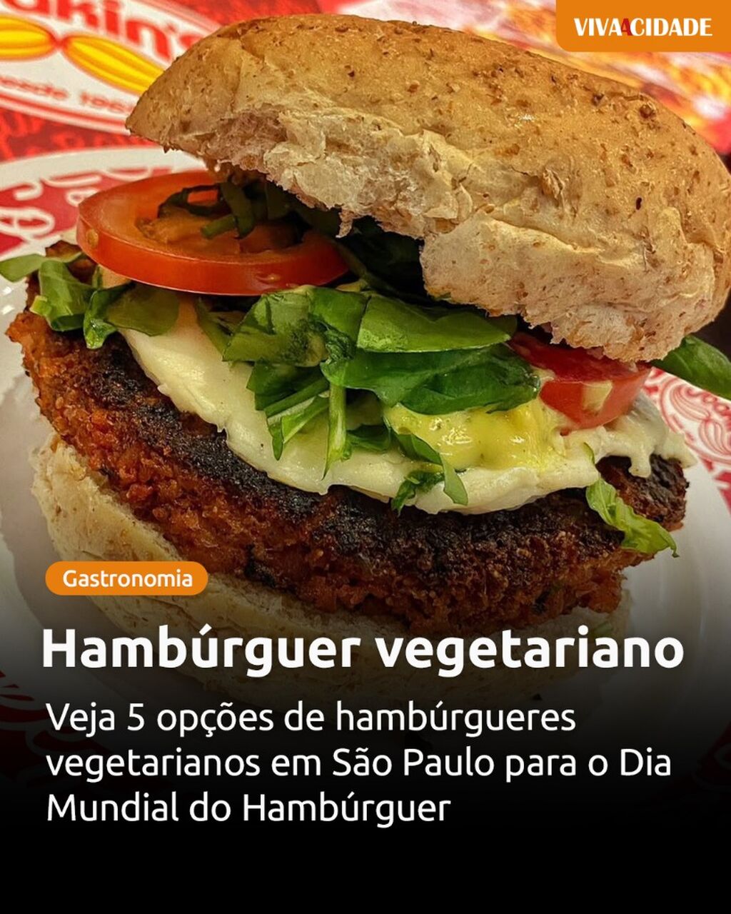 Hamb&uacute;rguer vegetariano