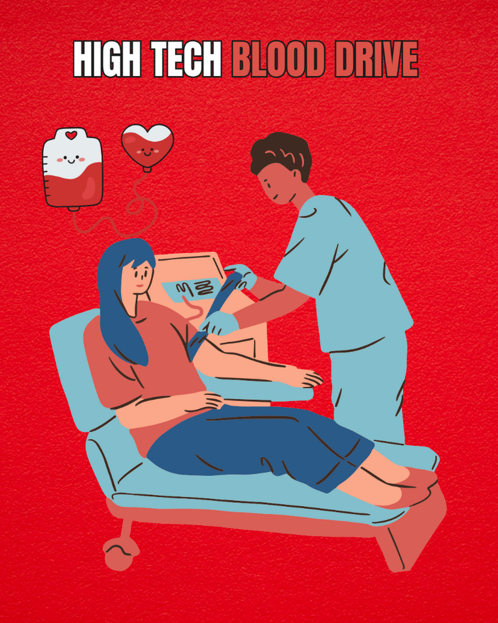 high tech blood drive