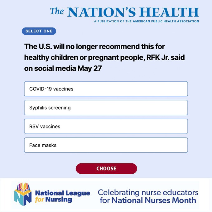The Nation's Health News Quiz