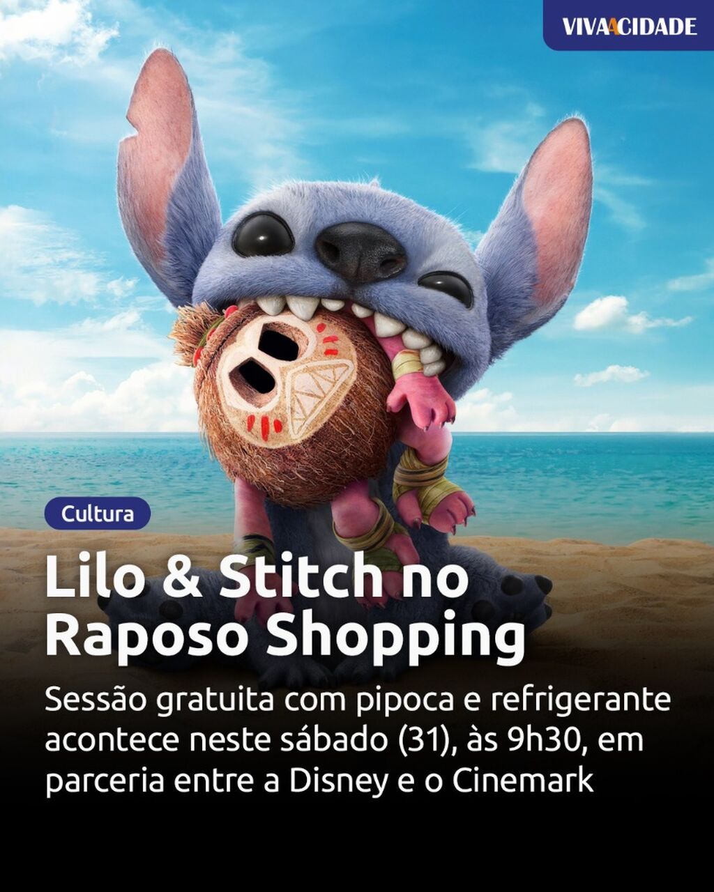 Lilo e Stitch no Raposo Shopping