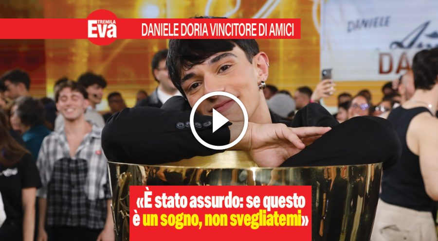 Daniele Doria: &laquo;se Amici &egrave; stato un sogno, non svegliatemi&raquo;
