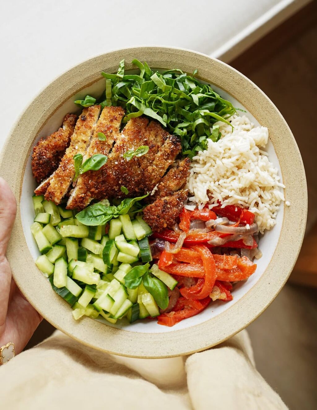 Fried Chicken Cutlet Bowls