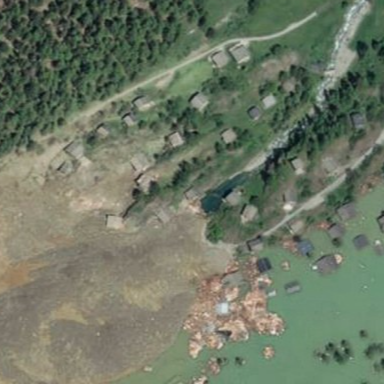 Terrifying satellite images show how tiny Swiss village of Blatten was completely wiped out by massive glacier collapse | Daily Mail Online