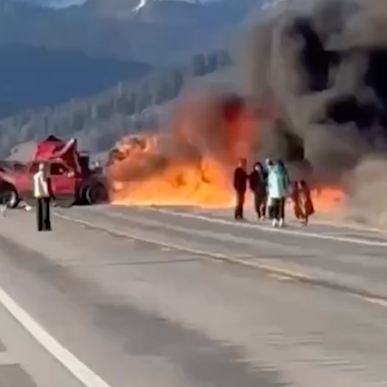 Sickening secret of truck driver, 25, who killed 7 in fiery crash at Yellowstone National Park | Daily Mail Online