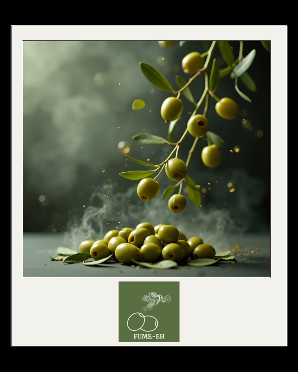 Fume-eh smoked olives tapenade artichokes
