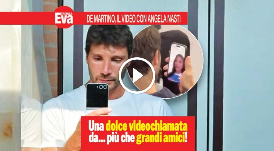 Stefano De Martino e Angela Nasti, la prima foto insieme