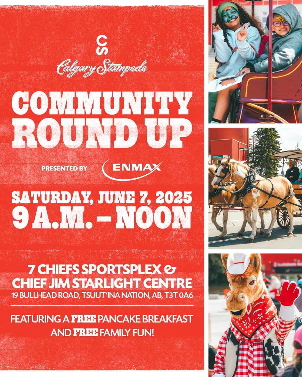 Calgary Stampede Community Round Up presented by ENMAX