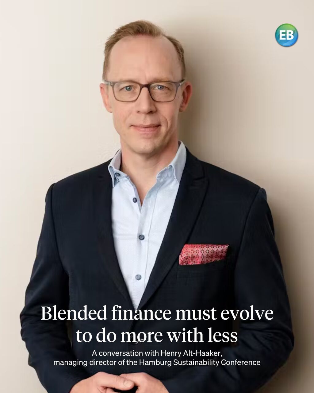 Blended finance must evolve to do more with less: Hamburg Sustainability Conference head