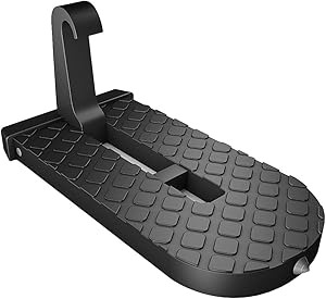Car Pedal Door Step Folding Ladder Foot Pegs Vehicle Hook Pedal Easy Access to Car Roof Car Accessories for SUV, Jeep,