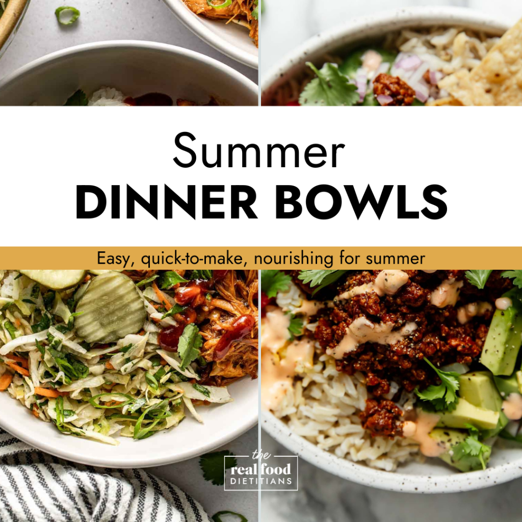 Summer Dinner Bowls