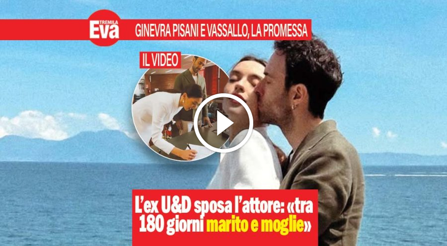 Ginevra Pisani si sposa: la promessa in Comune con Vassallo