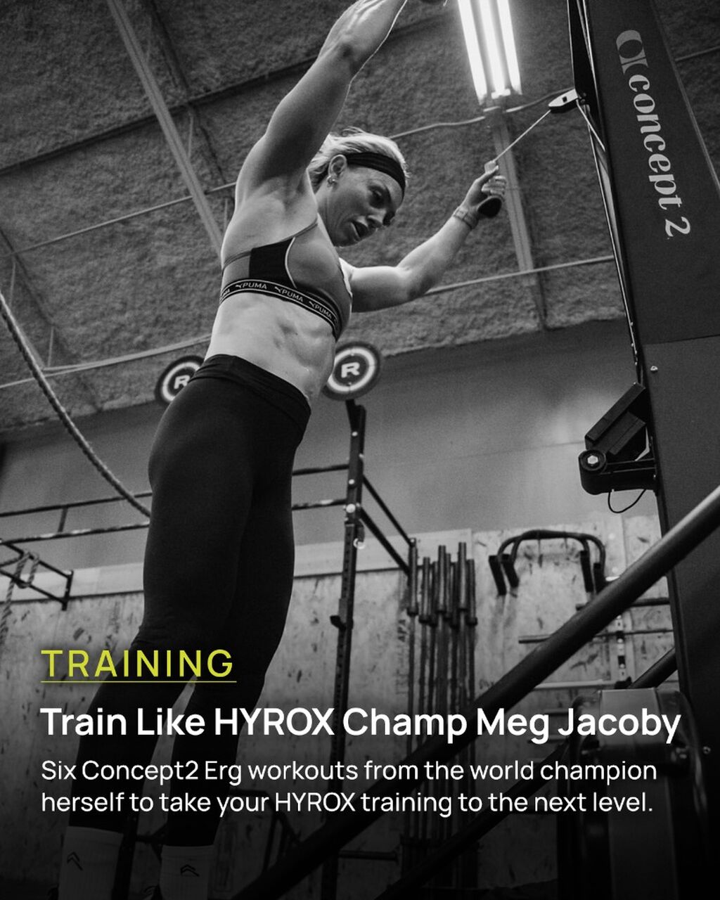 Train like HYROX champ Meg Jacoby