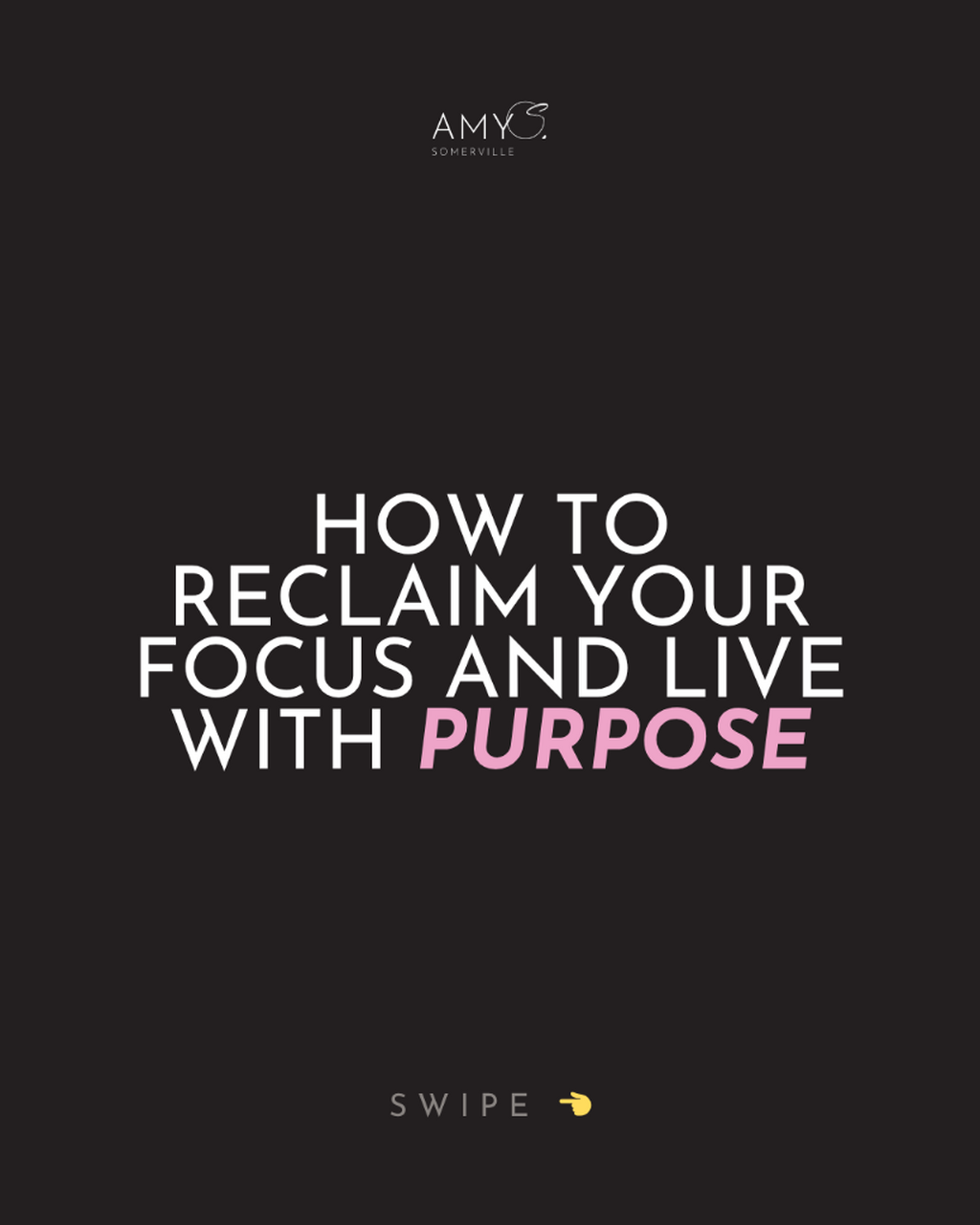How to Reclaim Your Focus and Live with Purpose