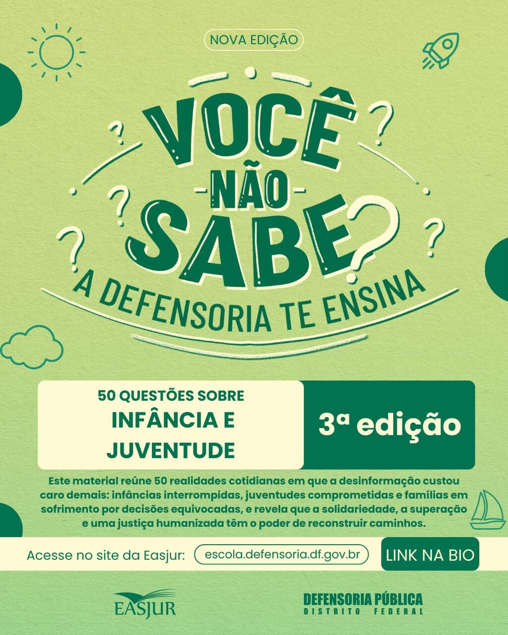Mat&eacute;ria - Voc&ecirc; n&atilde;o sabe - Inf&acirc;ncia e Juventude