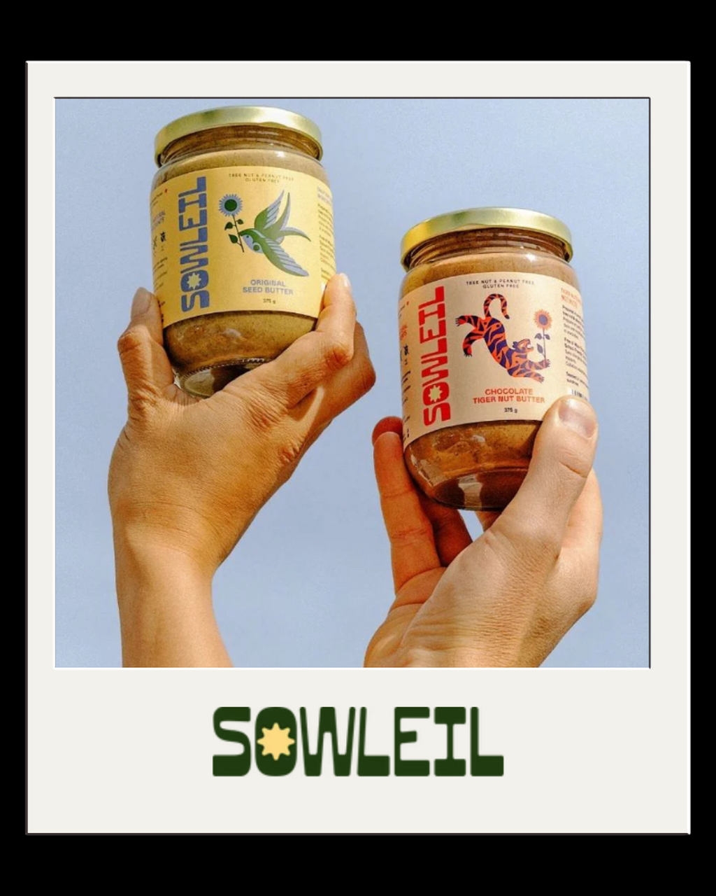Sowleil, spread, Original Seed Butter, Chocolate Tiger Nut Butter