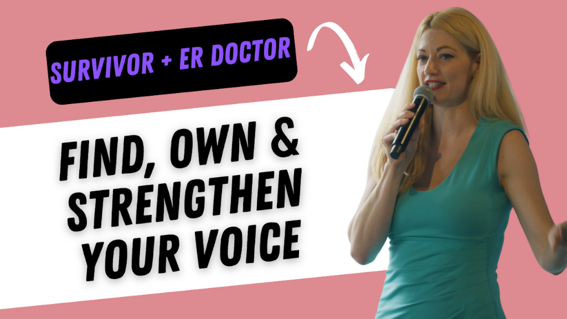 Find, Own and Strengthen Your Voice: A Powerful Speech on Speaking Up
