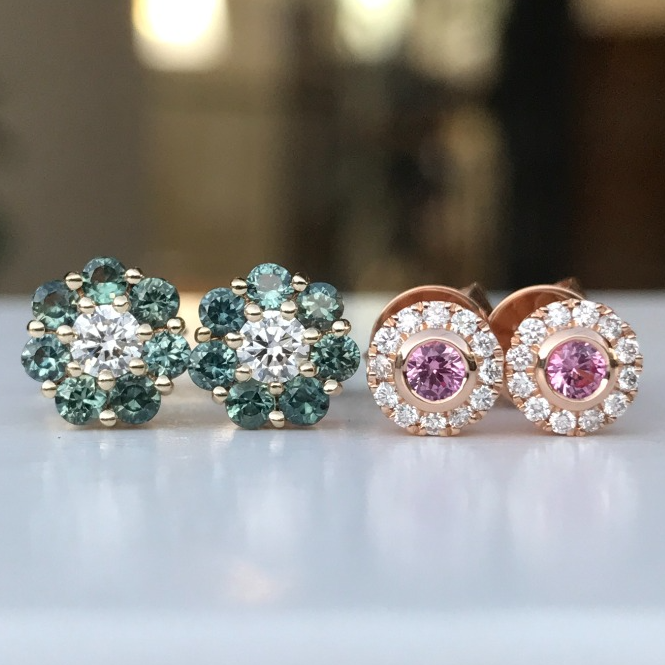 Sapphire Earrings