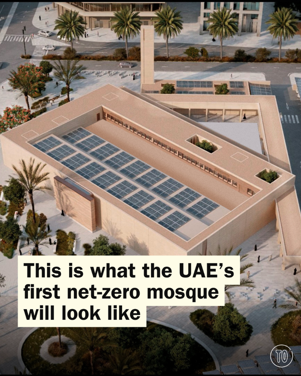 This is what the UAE&rsquo;s first net-zero mosque will look like in Abu Dhabi