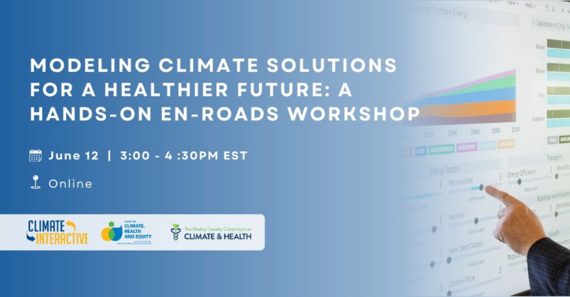 Webinar - Modeling Climate Solutions for a Healthier Future